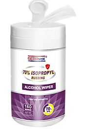 Isopropyl Rubbing Alcohol Wipes 150ct Canister