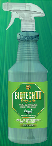 BioTech II DEGREASER 100% NATURAL Ready to Use
