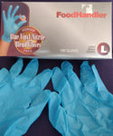 BLUE VINYL/NITRILE BLEND GLOVES